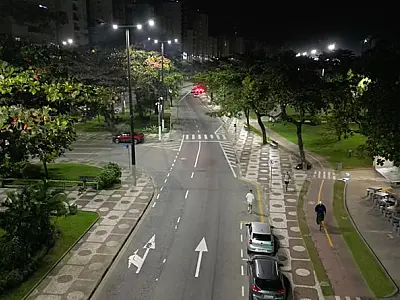 Área exclusiva para treino de pedestrianismo funciona a partir desta terça na orla de Santos