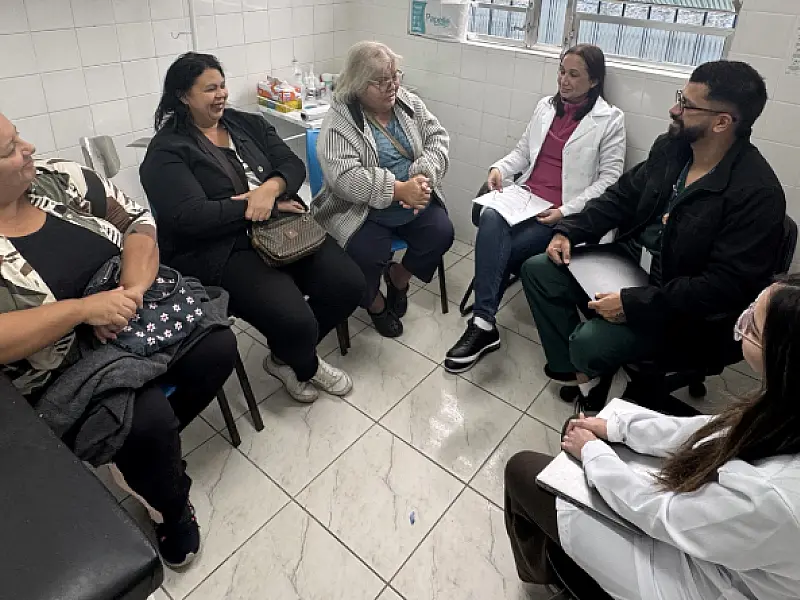 Saúde de Mongaguá inicia grupo de apoio para pessoas com sobrepeso na USF Flórida Mirim