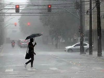 Semana deve ter chuva na maior parte do Brasil