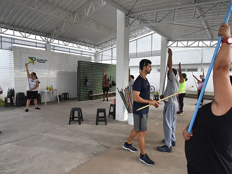 "Academia da Saúde representa tudo para mim", afirma aluna