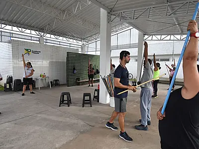 "Academia da Saúde representa tudo para mim", afirma aluna