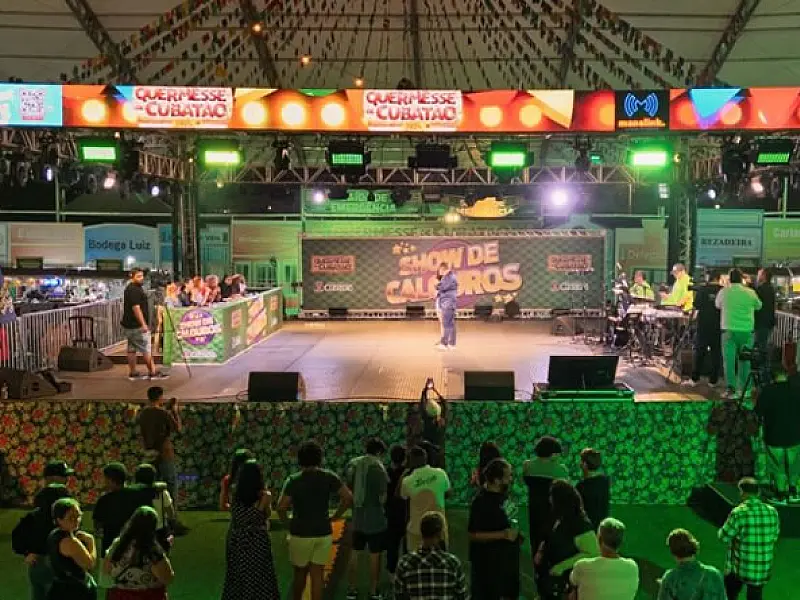 Último fim de semana da Quermesse de Cubatão no Kartódromo conta com final do 'Show de Calouros'