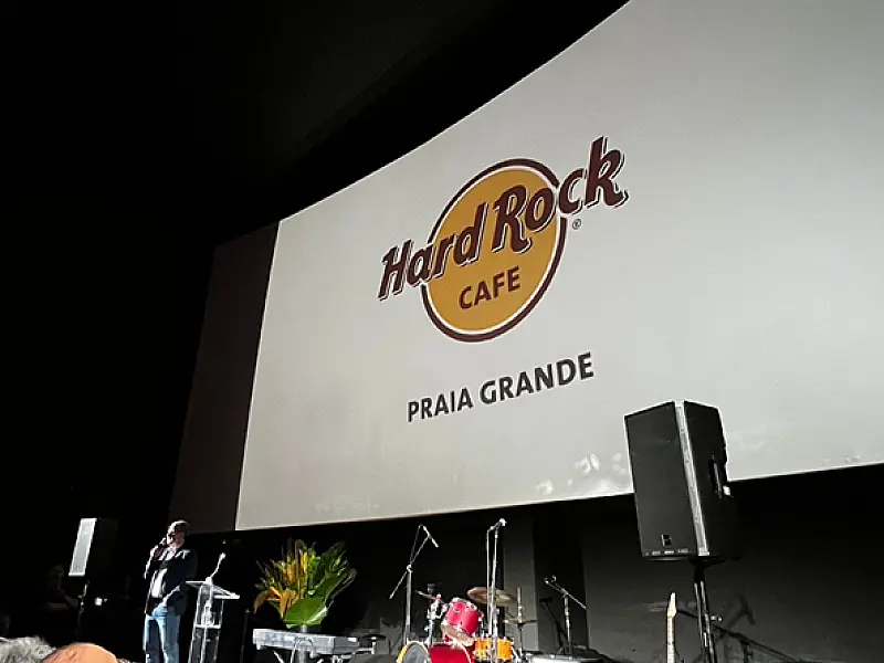 Hard Rock Cafe Praia Grande será inaugurado no primeiro semestre de 2025 no Litoral Plaza