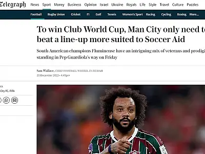 Jornal inglês compara Fluminense a time de aposentados