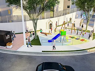 ZN ganhará mais um espaço de convivência com playground para a criançada