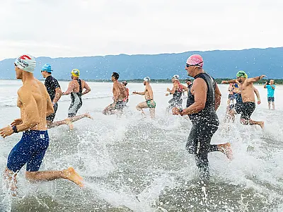 Bertioquenses brilham em maratona aquática no Cantão do Indaiá