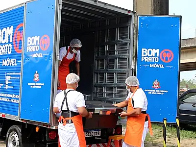 Bom Prato Móvel atende na Vila dos Pescadores neste mês de junho
