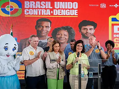 Pais não podem desperdiçar chance de vacinar contra dengue, diz Nísia Trindade