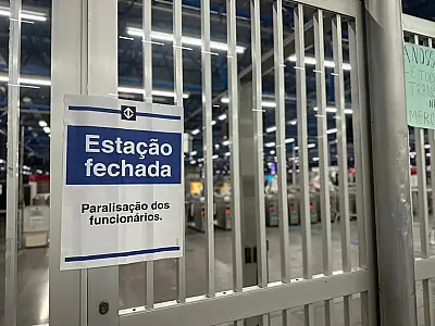 Greve contra privatizações paralisa linhas de metrô e trem em SP nesta terça (3)