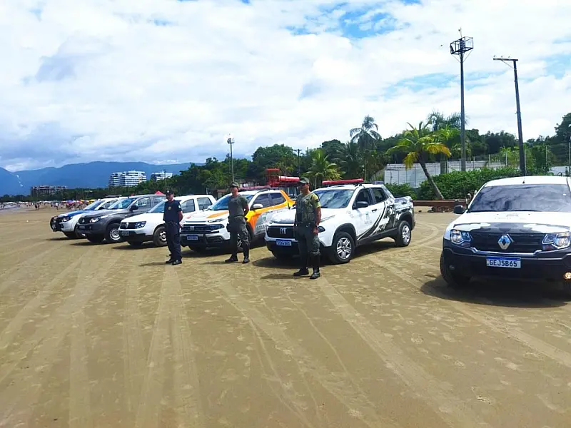 Operação Jet reforça segurança nas praias de Bertioga