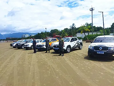 Operação Jet reforça segurança nas praias de Bertioga