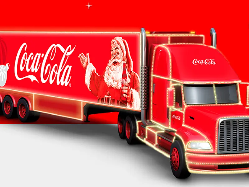 Atacadão de Praia Grande/SP recebe tradicional Caravana de Natal da Coca-Cola