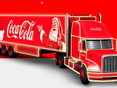 Atacadão de Praia Grande/SP recebe tradicional Caravana de Natal da Coca-Cola