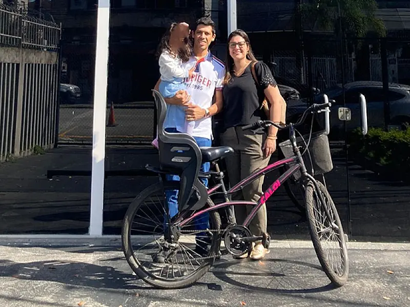 Bicicleta furtada há quase um mês é recuperada pela GCM na orla de Santos
