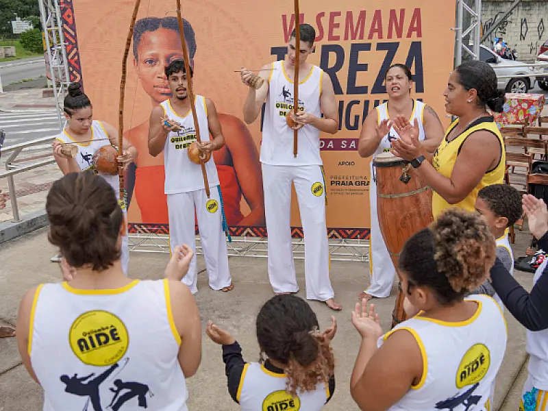 Praia Grande sedia evento dentro da programação da Semana Tereza de Benguela