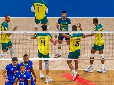 Brasil encerra 2ª semana de Liga das Nações com vitória sobre França