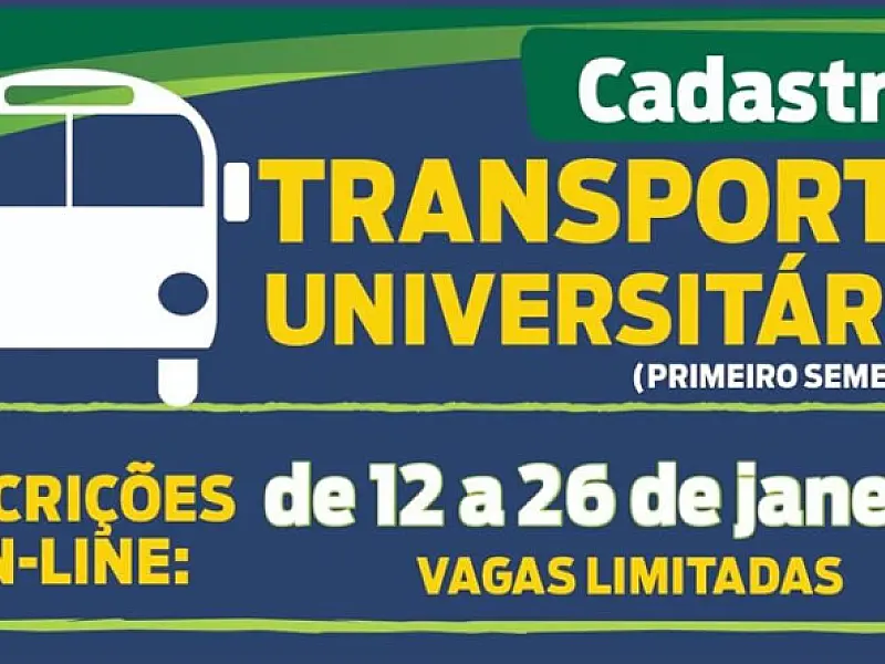 Cubatão abre inscrições para transporte universitário de 12 a 26 de janeiro