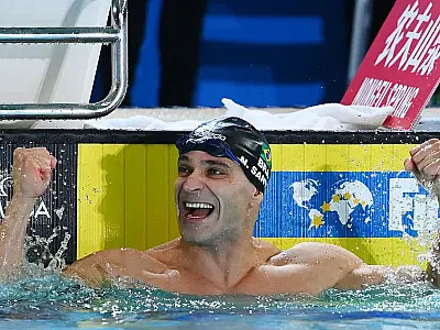 Aos 42 anos, Nicholas Santos é tetracampeão mundial nos 50m borboleta