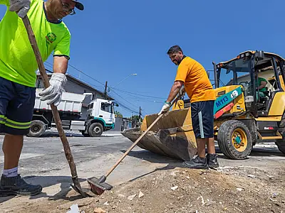 Praia Grande/SP intensifica mutirões de zeladoria e recolhe 311 toneladas de  entulho no Samambaia