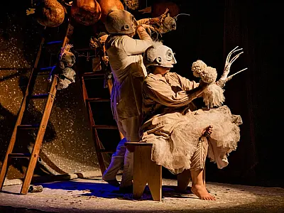 Durante o mês de janeiro o repertório da Cia. Mevitevendo Teatro encanta crianças e adultos no Sesc