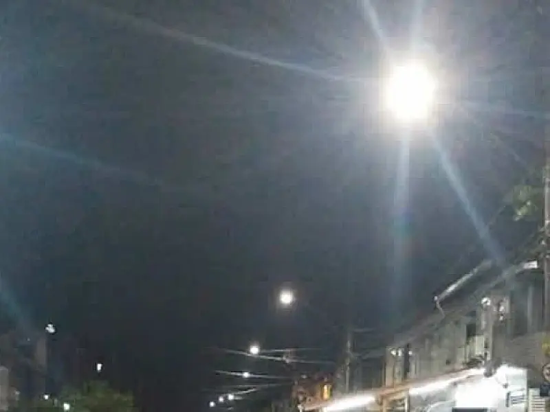 Iluminação em bairro na Zona Noroeste de Santos se moderniza com 252 pontos de LED