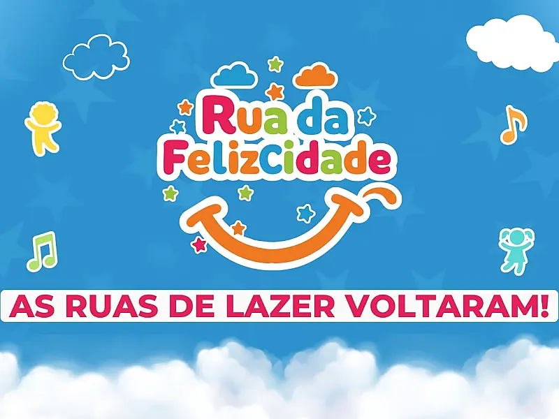 Rua da FelizCidade: São Vicente volta a ter rua de lazer no último domingo de cada mês