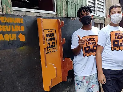 Projeto em Santos capacitará jovens nas comunidades para diminuir lixo lançado no mar