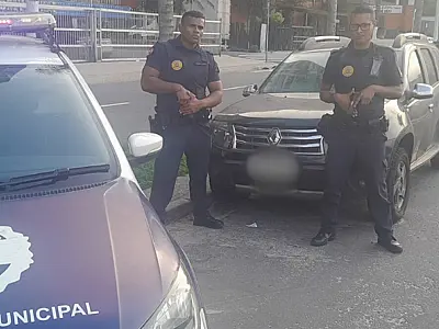 Em patrulhamento, Guarda Municipal de São Vicente recupera veículo furtado