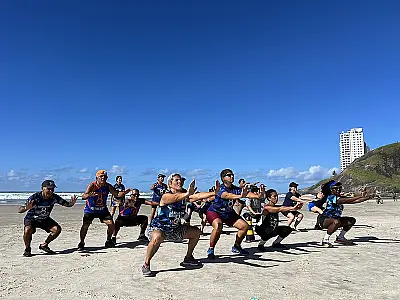 Guarujá realiza Aulão na praia para conscientizar sobre câncer de pele