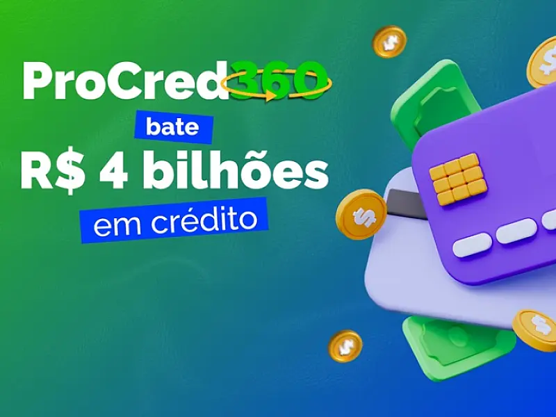 Com juros até 50% menores para MEIs e microempresas, ProCred 360 já supera R$ 4 bilhões em crédito