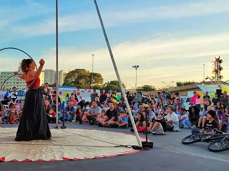 Espetáculo circense 'Titânia' se apresenta em Mongaguá, neste sábado, dia 14