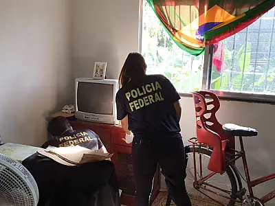 PF prende suspeito de abusar de crianças e divulgar vídeos