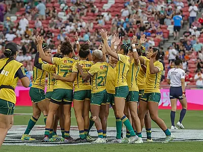 Seleção feminina de rugby inicia circuito mundial com nono lugar