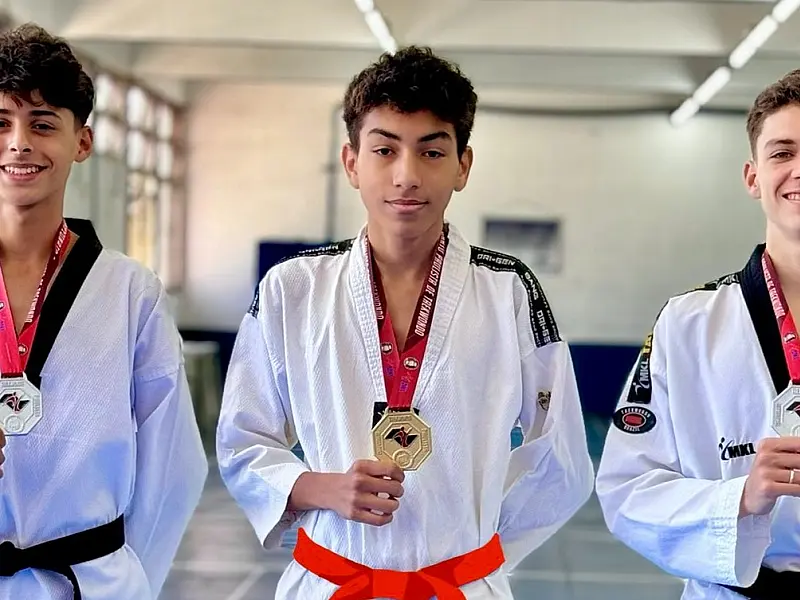 Atletas do Bolsa Incentivo conquistam medalha de ouro e prata no Paulista de Taekwondo