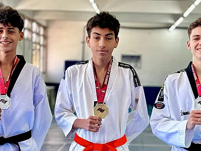 Atletas do Bolsa Incentivo conquistam medalha de ouro e prata no Paulista de Taekwondo