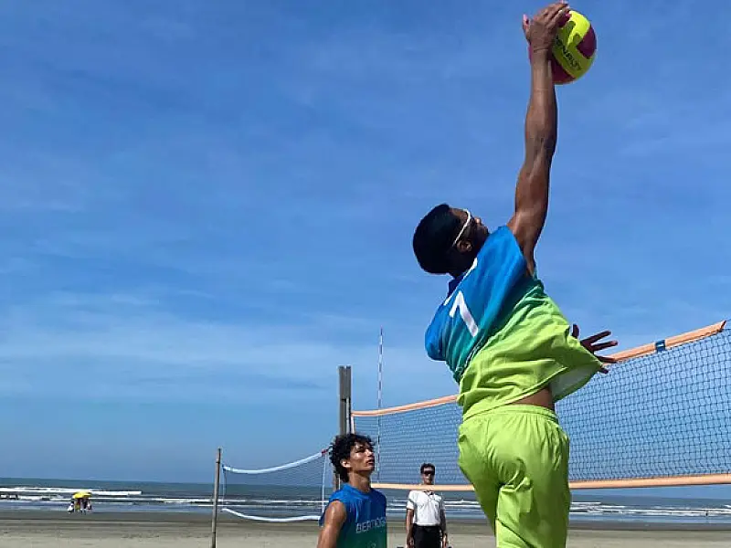 Vôlei de Praia Masculino representa Bertioga nos 40º Jogos Abertos da Juventude