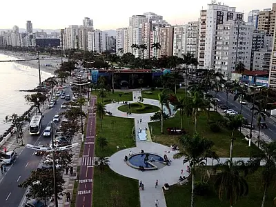 Santos propõe prédios residenciais sem garagem