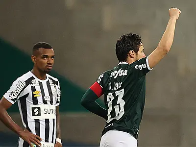 Palmeiras domina o Santos no Allianz e ganha mais um clássico no Paulistão
