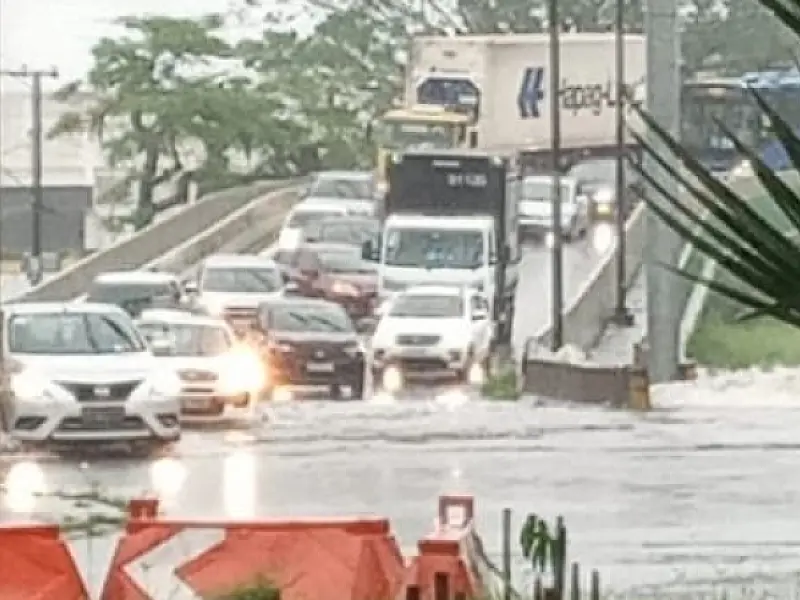Cubatão: moradores chamam Ademário para ver inundação nesta manhã, em seus bairros; veja vídeos