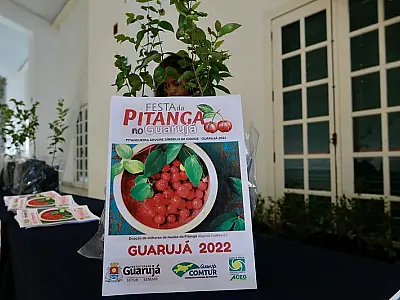 Na cidade do Guarujá, 2ª Festa da Pitanga acontece neste sábado, dia 16