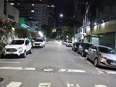 Gonzaga é o 5º bairro de Santos a ganhar iluminação de LED em todas as ruas