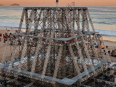 Alok se apresentará em palco com 25 metros de altura na praia de Copacabana