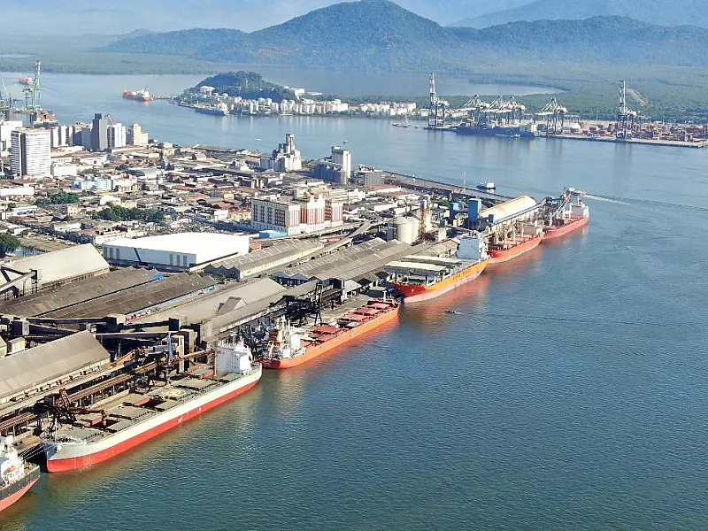 Leilão de terminal de granéis sólidos em Santos será no próximo dia 30