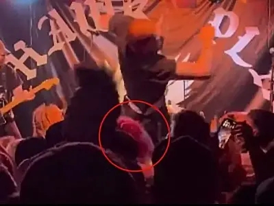 Mulher perde movimentos do corpo após cantor pular na plateia de show e atingi-la