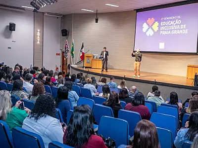 Direito Fundamental a Educação Inclusiva é tema de palestra em Praia Grande