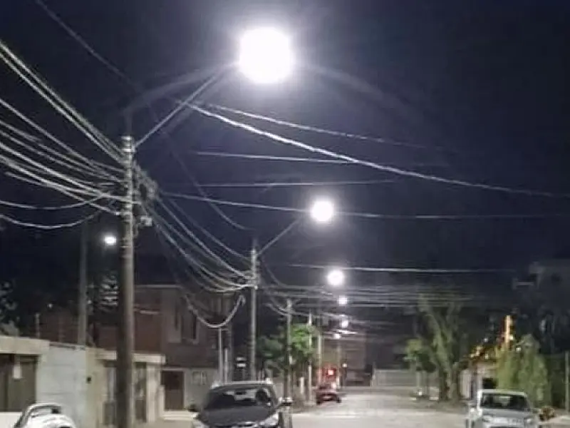 Mais de 13,5 mil pontos já contam com iluminação em LED em Santos