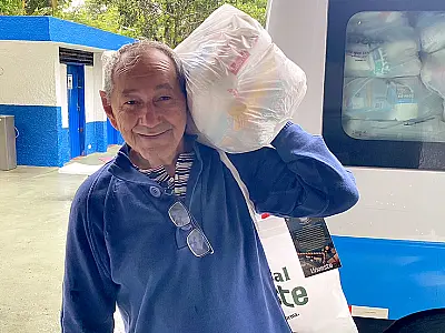 Guarujá: Fundo Social recebe mais de duas toneladas de alimentos da Unoeste