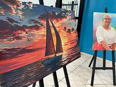 Mongaguá recebe exposição de Mário Galli até 30 de junho