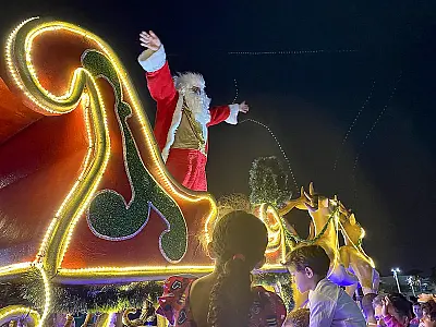 Guarujá e Vicente de Carvalho recebem Carreata de Natal hoje (09) e amanhã (10)