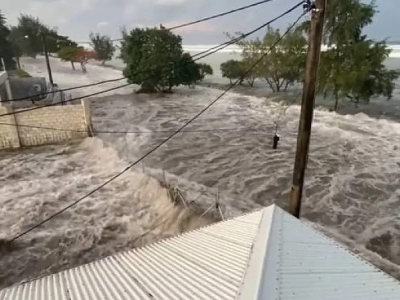 Vulcão em erupção provoca tsunami em Tonga